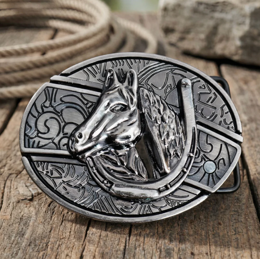 Coastal Studs Belt Buckle