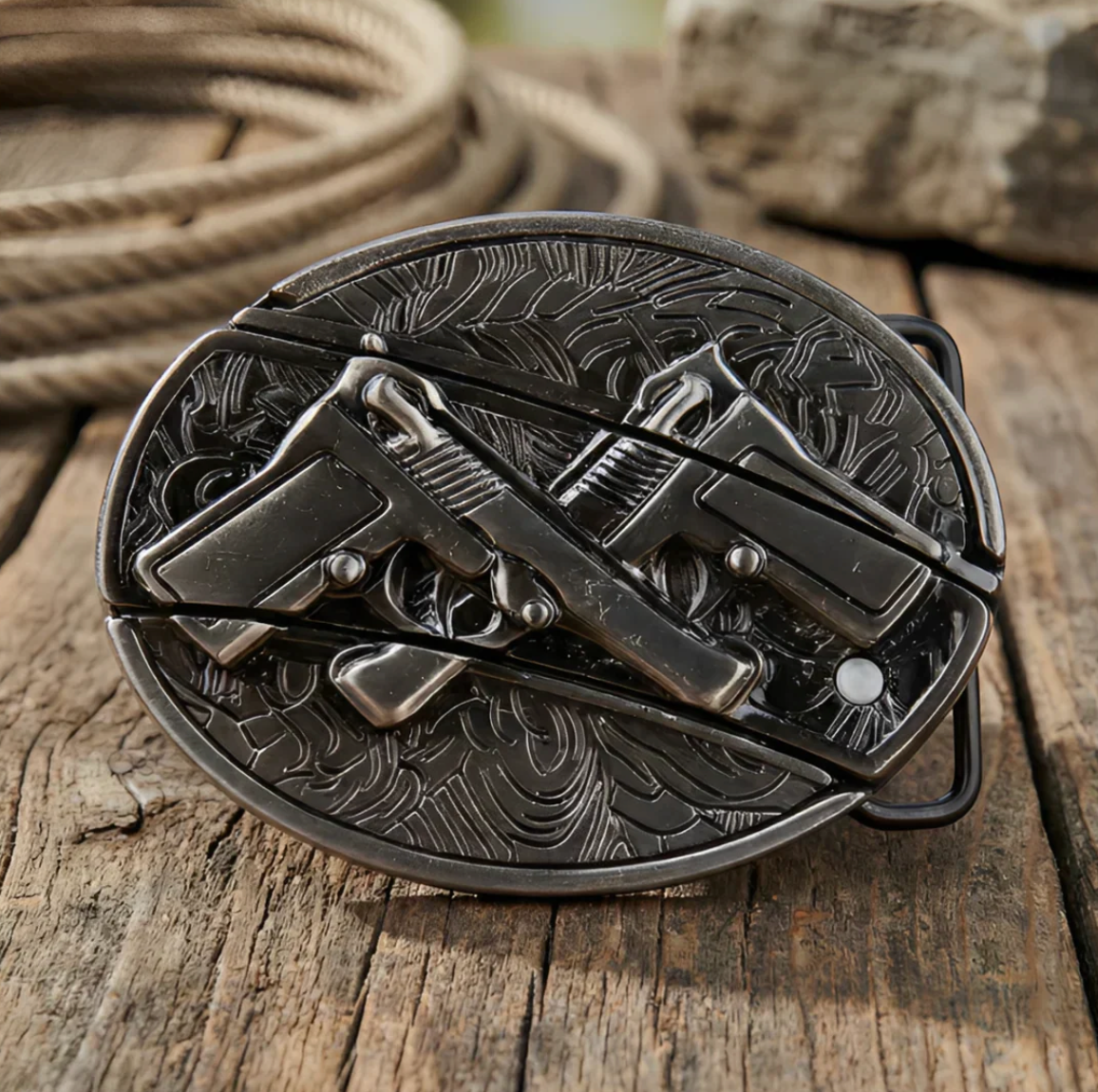 Coastal Studs Belt Buckle